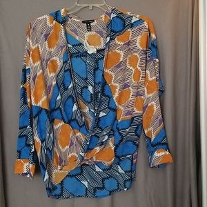 NWT Aqua wrap blouse